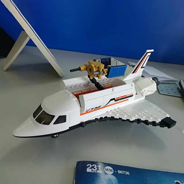 Sluban B0736 Space Adventure Shuttle Plane Astronaut Aeroplane Airbus Jet 3D Mini Blocks Bricks Building Toy 1 - LOZ™ MINI BLOCKS