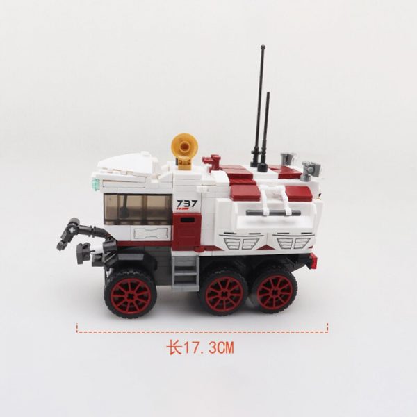 Sluban B0737 Space Adventure Mars Exploration Rover Car Turck Astronaut DIY Mini Blocks Bricks Building Toy 1 - LOZ™ MINI BLOCKS