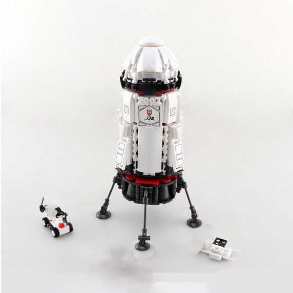 Sluban B0738 Space Adventure Mars Base Rocket Astronaut Spaceship Capsule 3D Mini Blocks Bricks Building Toy 4 - LOZ™ MINI BLOCKS