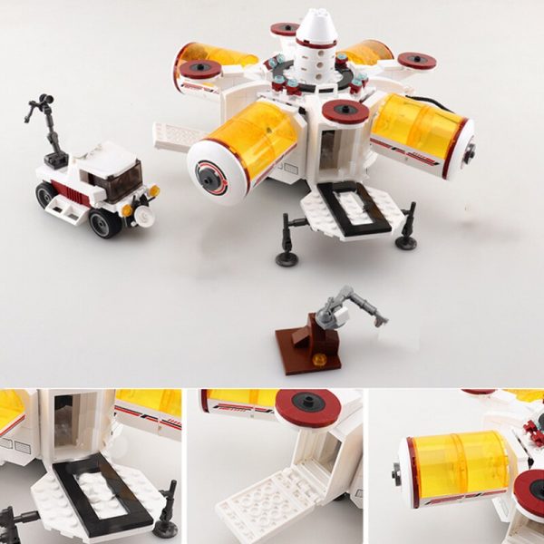 Sluban B0739 Space Adventure Mars Exploration Base Astronaut Capsule Truck Mini Blocks Bricks Building Toy for 1 - LOZ™ MINI BLOCKS