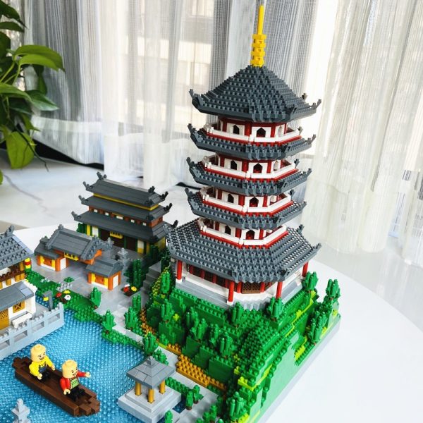 Weagle 2622 World Architecture West Lake Tower Temple Pagoda Ship 3D Mini Diamond Blocks Bricks Building 4 - LOZ™ MINI BLOCKS