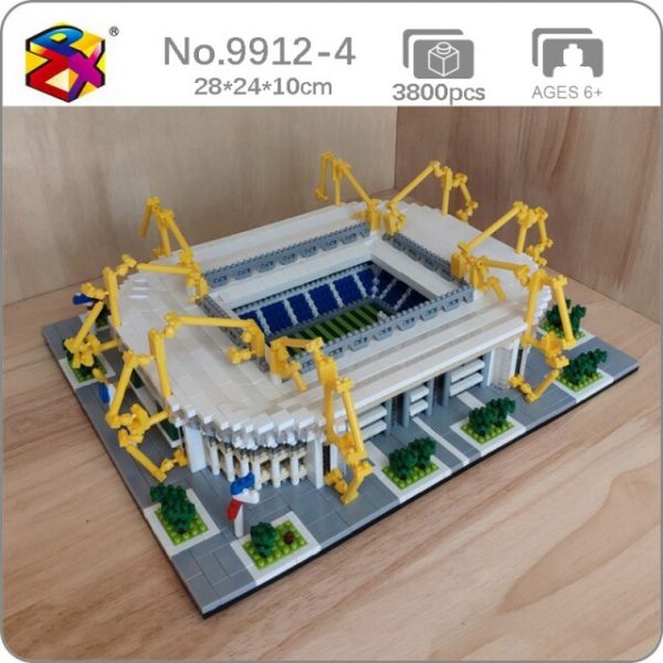 World Architecture Football Old Trafford Camp Nou Bernabeu Stadium Soccer Field Mini Diamond Blocks Bricks Building 3.jpg 640x640 3 - LOZ™ MINI BLOCKS