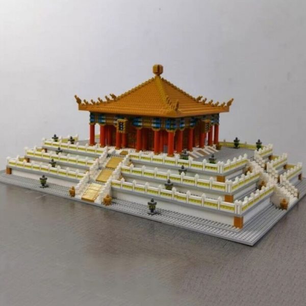 YZ 089 World Architecture Imperial Palace Hall of Central Harmony 3D Mini Diamond Blocks Bricks Building 2 - LOZ™ MINI BLOCKS