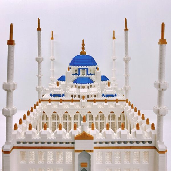 YZ World Architecture Romantic Turkey Dome Blue Mosque Church Castle Mini Diamond Blocks Bricks Building Toy 1 - LOZ™ MINI BLOCKS