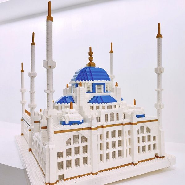 YZ World Architecture Romantic Turkey Dome Blue Mosque Church Castle Mini Diamond Blocks Bricks Building Toy 3 - LOZ™ MINI BLOCKS