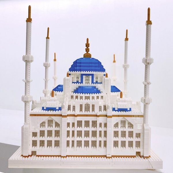 YZ World Architecture Romantic Turkey Dome Blue Mosque Church Castle Mini Diamond Blocks Bricks Building Toy 4 - LOZ™ MINI BLOCKS